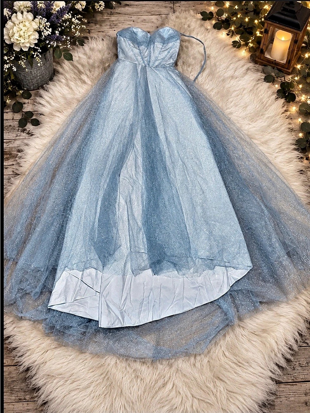 FORMAL DRESS Blue Maxi Dress Size 0 NWT